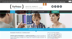 Desktop Screenshot of parentesi-ep.com